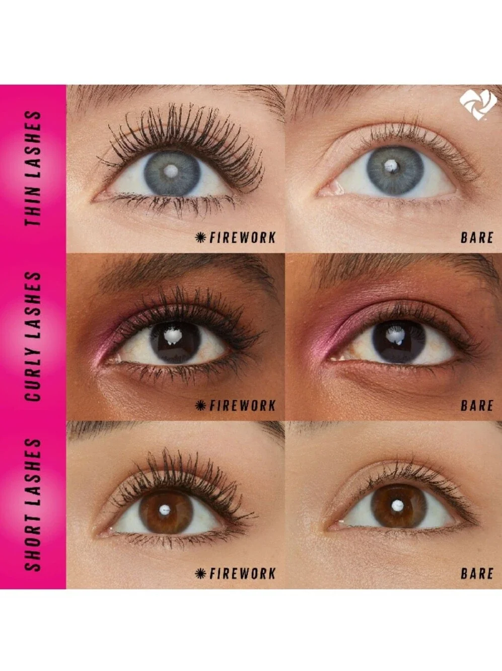 🐢2/$15 Maybelline Lash Sensational Firework Washable Mascara Electro Black